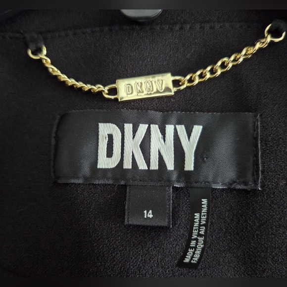 DKNY Women's Pelpum Zip Front Blazer Jacket - Picture 8 of 10